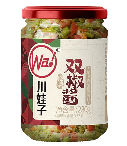 川娃子双椒酱 230g CWZ Chilli Sauce  保质期：21/11/2024