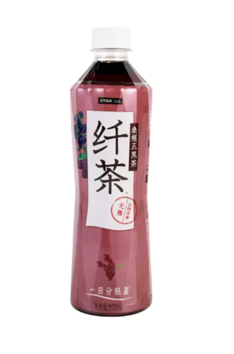 纤茶-桑椹五黑 500ml Mulberry Wuhei Herbal Tea  保质期:15/10/2024