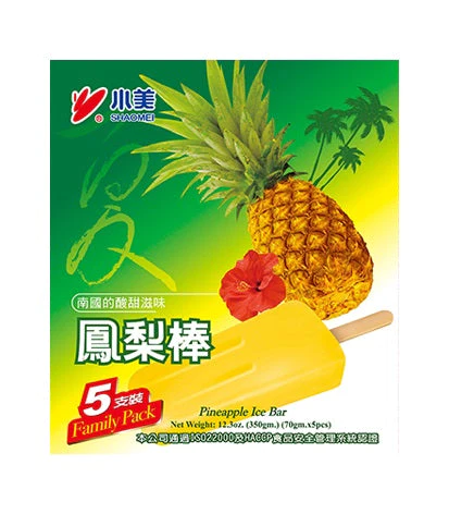 小美棒冰- 菠萝280g 4pc SM Pineapple Ice Bar  保质期：11/07/2025