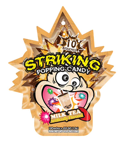 索劲爆炸糖-奶茶30g SK Popping Candy - Milk Tea 保质期：28/05/2025