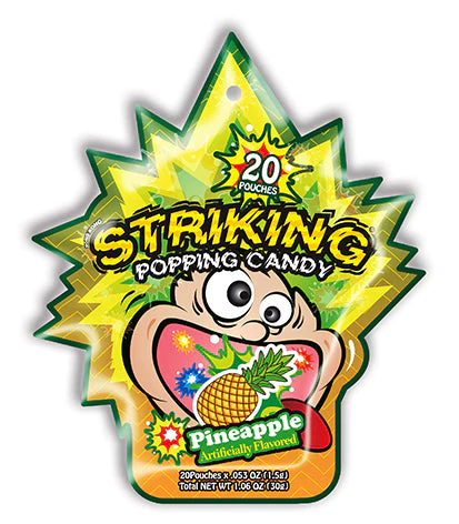 索劲爆炸糖-菠萝30g SK Popping Candy - Pineapple 保质期：28/05/2025