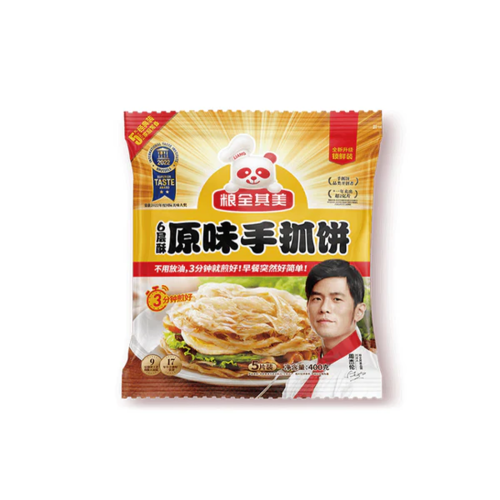 粮全其美香酥手抓饼-原味 5片 Chinese Flay Pancake Original