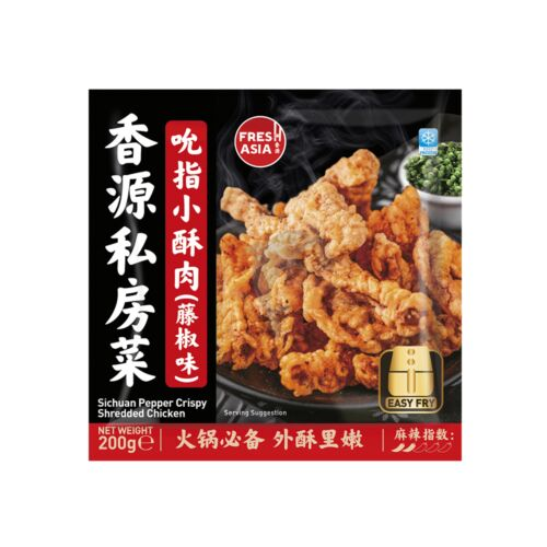 香源吮指小酥肉-藤椒味200g Sichuan Pepper Crispy Shredded Chicken 保质期：
