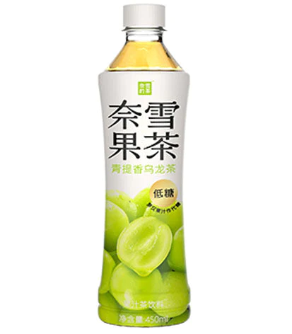 奈雪果茶-青提香乌龙茶450ml NX Fruit Drink-Green Grape Oolong Tea  保质期：