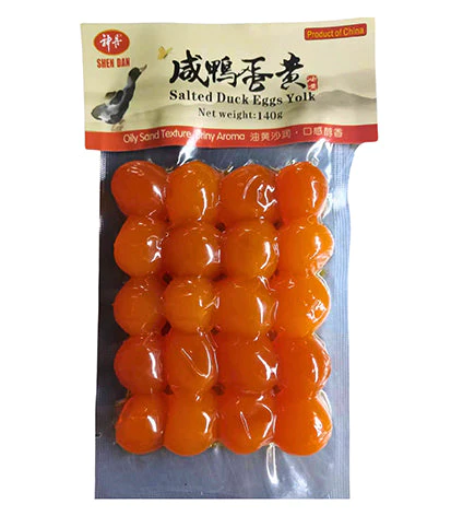 神丹咸蛋黄 -冷冻 140g 小包装 SD Salted Duck Eggs Yolk 保质期:30/11/2025
